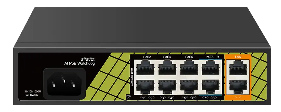 картинка TSn-8FP10G2 Коммутатор PoE от магазина Паритет-Центр