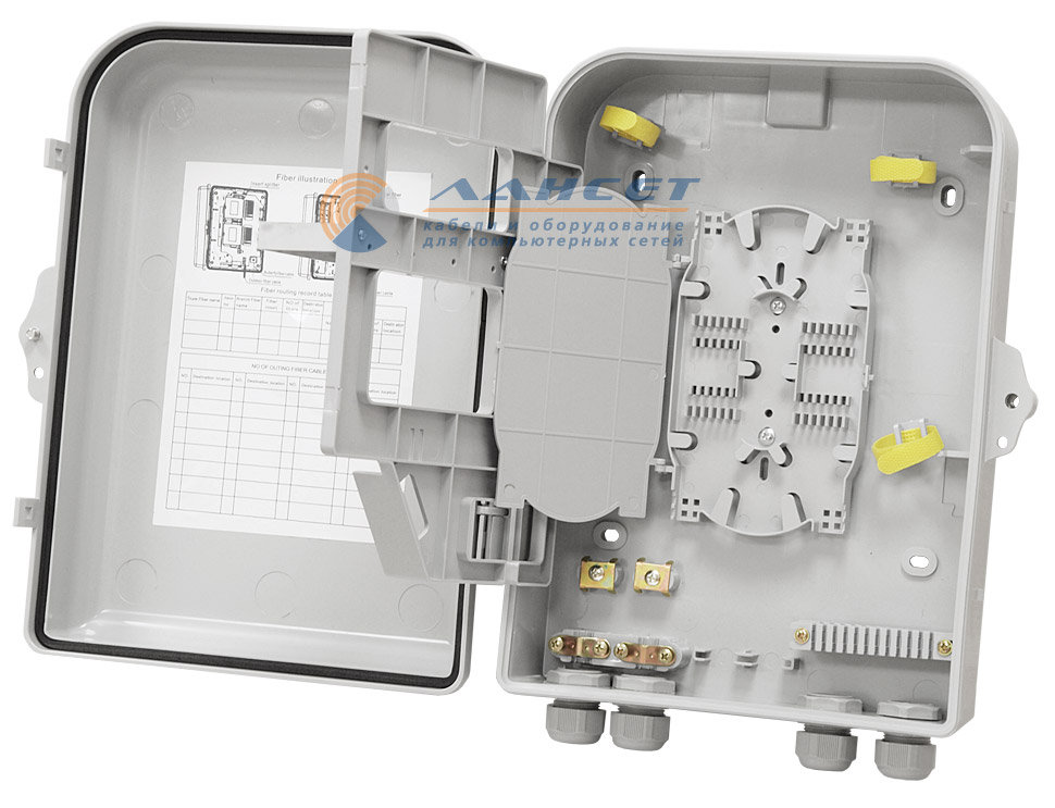картинка Бокс настенный FTTH на 16SC 1х16 OUTDOOR от магазина Паритет-Центр