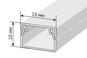 картинка 15х10 Кабель-канал (234м/уп.) от магазина Паритет-Центр