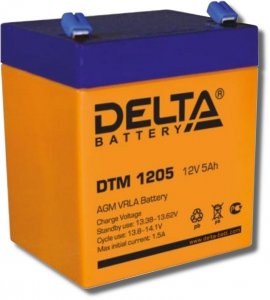 картинка Аккумулятор DELTA DTM 1205 12В 5A/ч от магазина Паритет-Центр