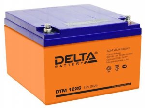 картинка Аккумулятор DELTA DTM 1226 12В 26А/ч от магазина Паритет-Центр