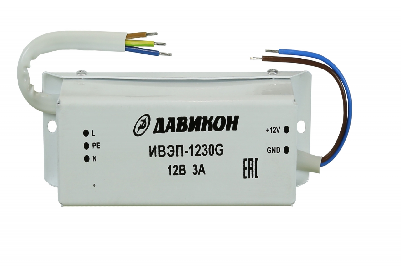 картинка БП ИВЭП-1230G 12В/3А от магазина Паритет-Центр