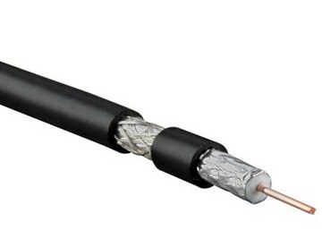 картинка RG-6U кабель коаксиальный 75 Ом (белый внутренний) от магазина Паритет-Центр